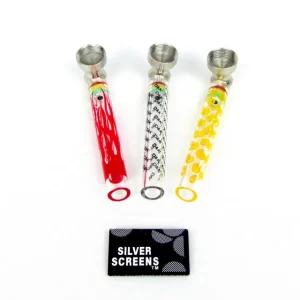D&K Glass Pipe Assorted Designs