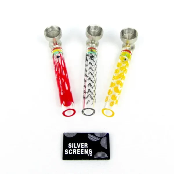 D&K Glass Pipe Assorted Designs