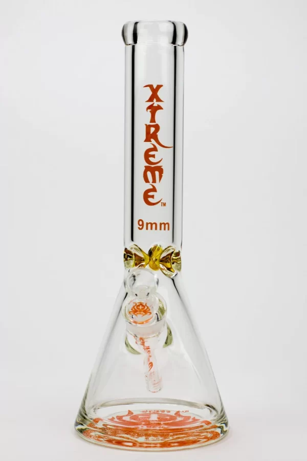 14" XTREME Glass / 9 mm / Classic Glass beaker Bong - Image 2