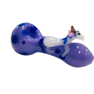 UNICORN HAND MADE GLASS PIPE