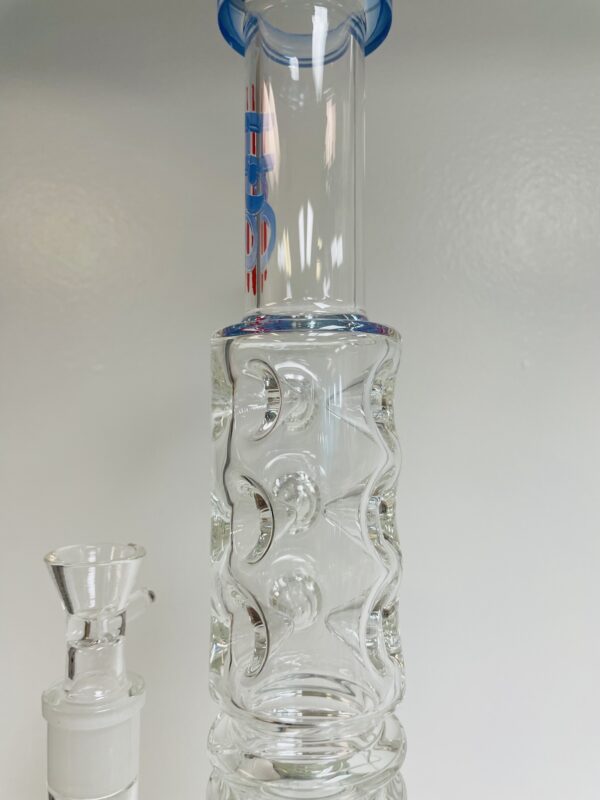 Modern Glass Bong with Percolators and Ice Catcher - Image 3