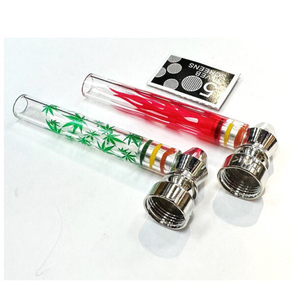 D&K Glass Pipe Assorted Designs - Image 2