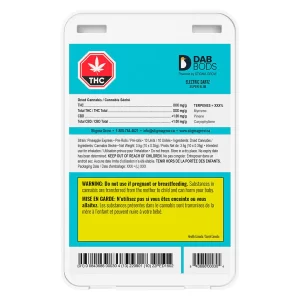 DAB BODS - ELECTRIC DARTZ PINEAPPLE EXPRESS PR10X0.4G