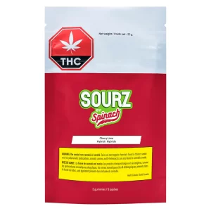 SOURZ by Spinach - Cherry Lime 5X5G HYBRID