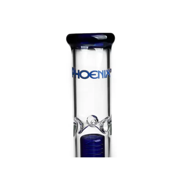 Phoenix Star 14 Inches Glass Beaker Bong with Helix Percolator - Image 3