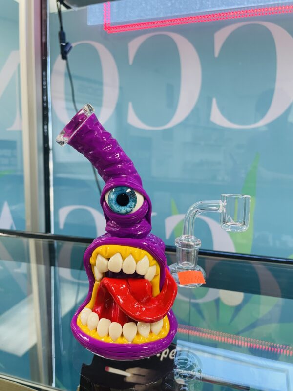 3D Monster Cyclops Bong Glass