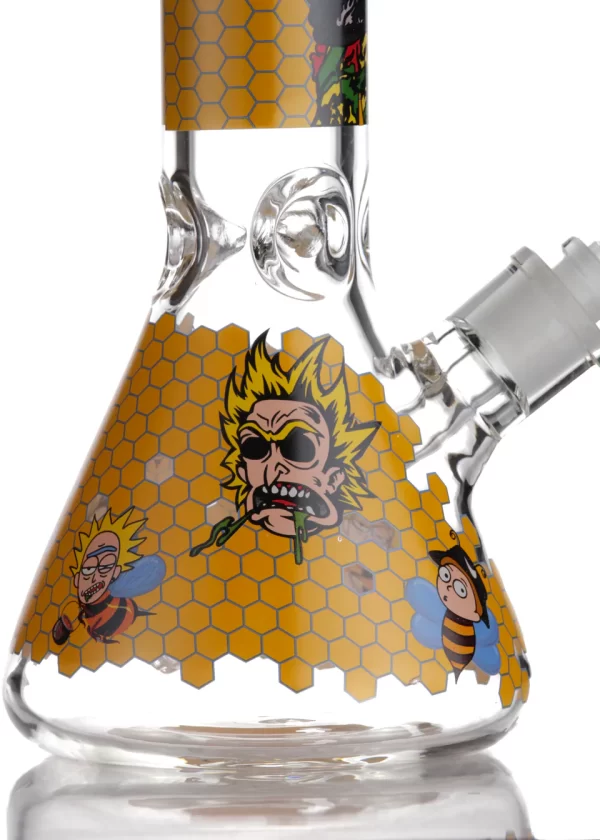 RICK AND MORTY BEAKER BONG 7MM THICK - Image 3