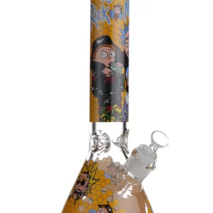 RICK AND MORTY BEAKER BONG 7MM THICK