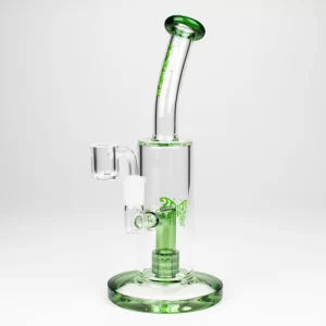 Xtreme 10" Green Dual Functions rig with quartz banger [B3]
