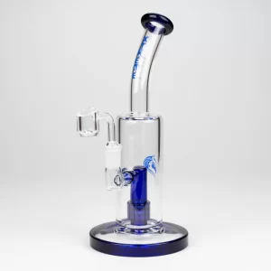 Xtreme 10" Blue Dual Functions rig with quartz banger [B3]