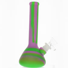 Tricolor Silicone Bong 8″ – (71-Top 13)