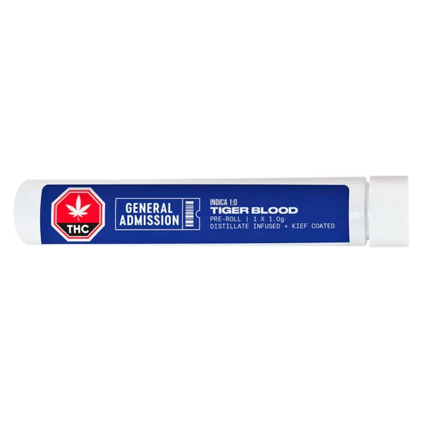 GENERAL ADMISSION - TIGER BLOOD DISTILLATE INFUSED	PR3X0.5G