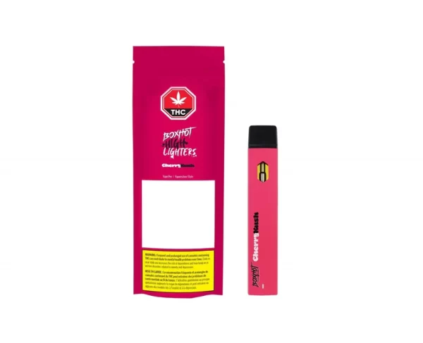 BOXHOT 1000 - HIGHLIGHTER CHERRY KUSH 1.0G DISPOSABLE VAPE PEN