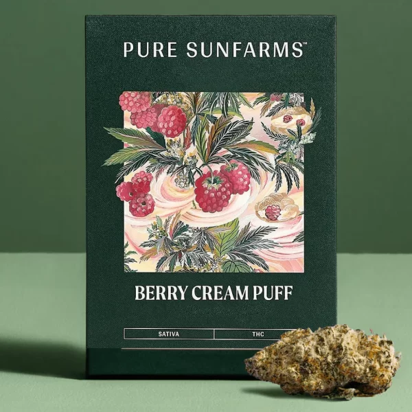 PURE SUN FARMS - BERRY CREAM PUFFSATIVA 28G