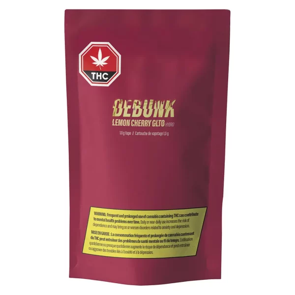 DEBUNK	- LEMON CHERRY GLTO VAPE 1G - Image 2
