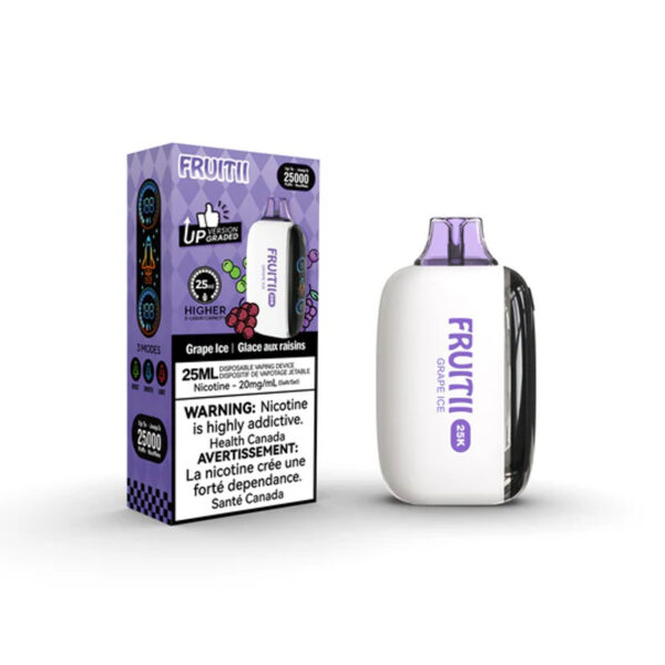FRUITII 25K DISPOSABLE - GRAPE ICE