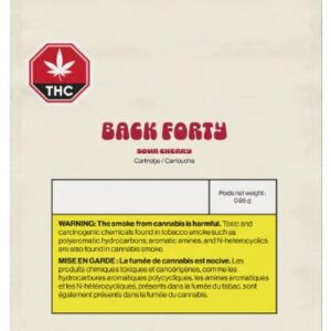 BACK FORTY - SOUR CHERRY 510 VAPE 0.95G
