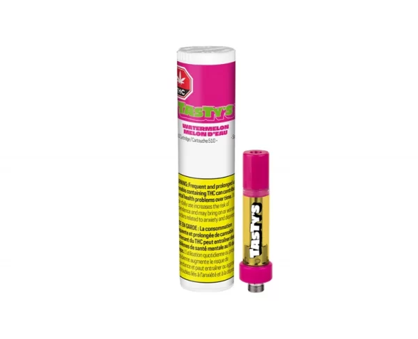 TASTY'S - WATERMELON 1.2G VAPE CARTRIDGE