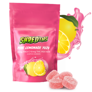 SHRED'EMS - PINK LEMONADE YUZU SATIVA GUMMIES