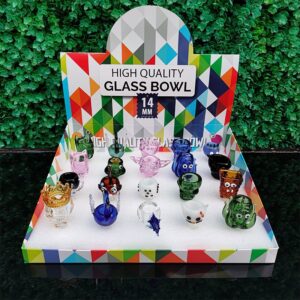 Cartoon Shape Male Join Bubble Glass Bowl