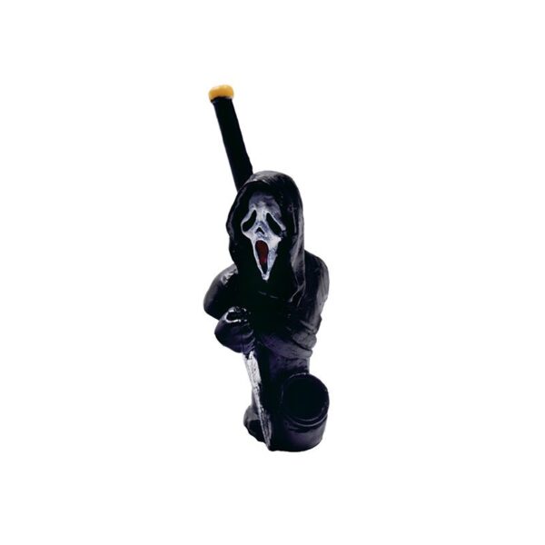 5.3″ Stem Resin Tobacco Pipe – Black