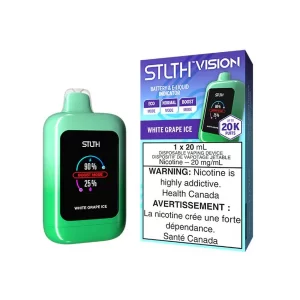 STLTH - VISION WHITE GRAPE ICE 20K DISPOSABLE VAPE