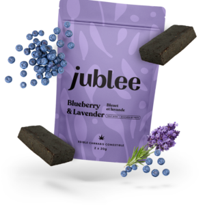 JUBLEE - BLUEBERRY & LAVENDER 2 CANNABIS FRUIT BITES