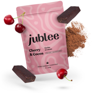 JUBLEE - CHERRY & COCOA CANNABIS FRUIT BITES