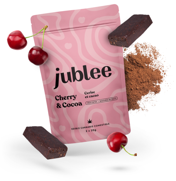 JUBLEE - CHERRY & COCOA CANNABIS FRUIT BITES