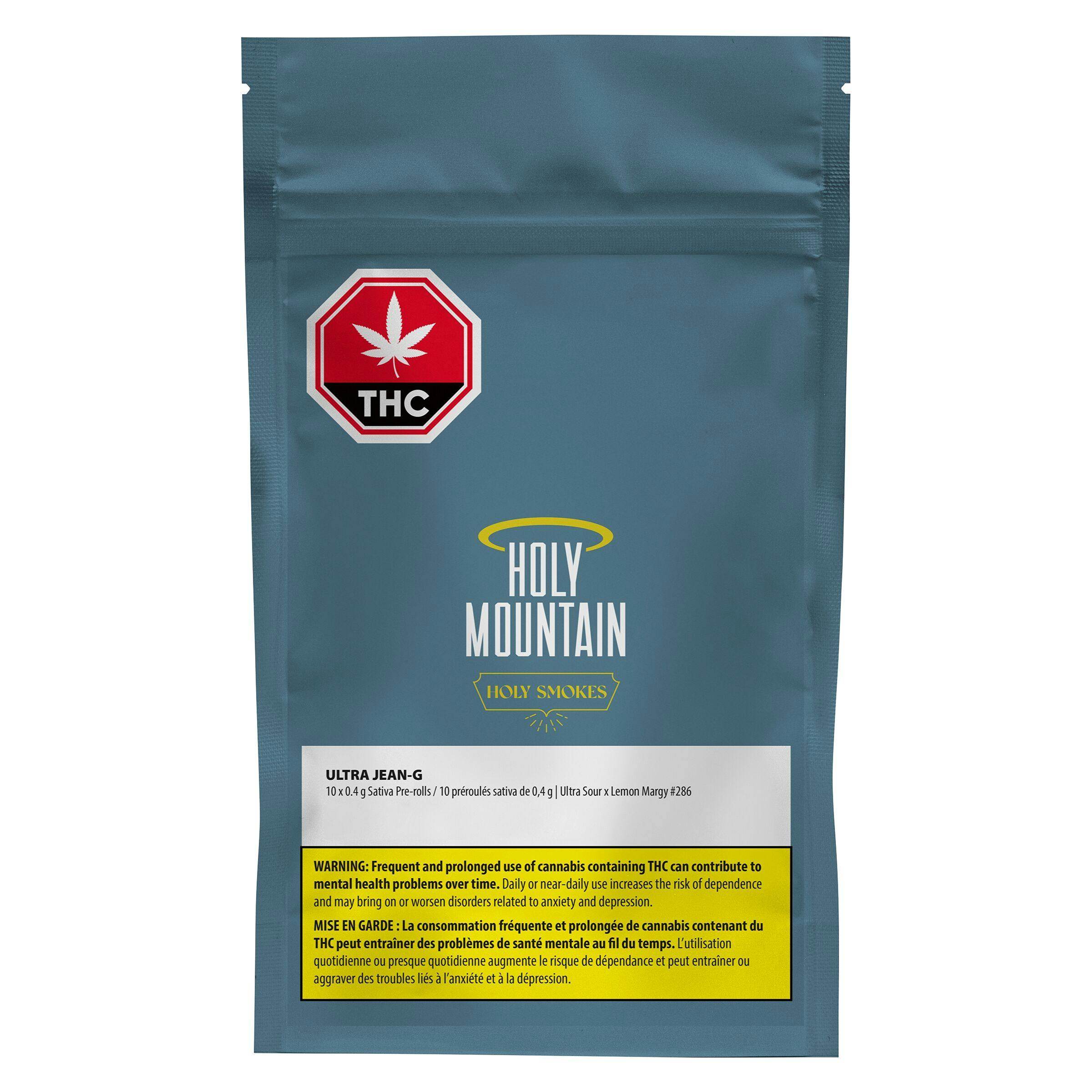 HOLY MOUNTAIN - HOLY SMOKES ULTRA JEAN-G PR10X0.4G