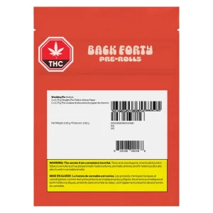 BACK FORTY - WEDDING PIE PR3x0.75G