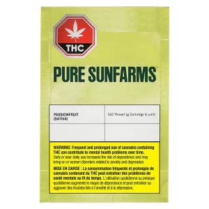 PURE SUNFARMS - PASSIONFRUIT HIGH THC 1G