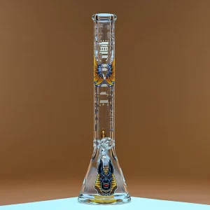 CASTLE GLASSWORKS - ANUBIS 18" BEAKER BONG