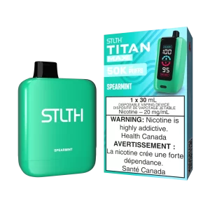 STLTH - TITAN MAX SPEARMINT 50K DISPOSABLE VAPE