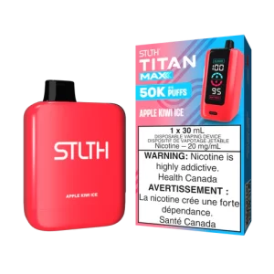 STLTH – TITAN MAX APPLE KIWI ICE 50K DISPOSABLE VAPE