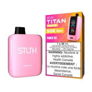 STLTH – TITAN MAX PUNCH ICE 50K DISPOSABLE VAPE
