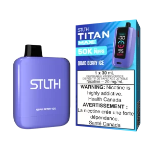 STLTH – TITAN MAX QUAD BERRY ICE 50K DISPOSABLE VAPE