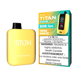 STLTH – TITAN MAX TROPICAL MANGO ICE 50K DISPOSABLE VAPE