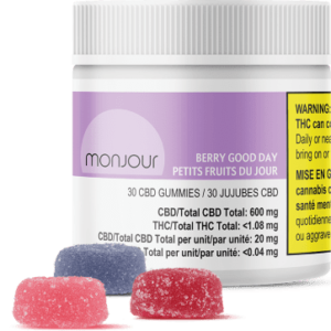 MONJOUR - BERRY GOOD DAY CBD 30X4.5G PECTIN/SUGAR