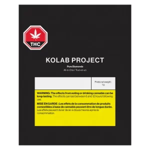 KOLAB PROJECT - PURE DIAMONDS AIO DISPOSABLE VAPE 1G