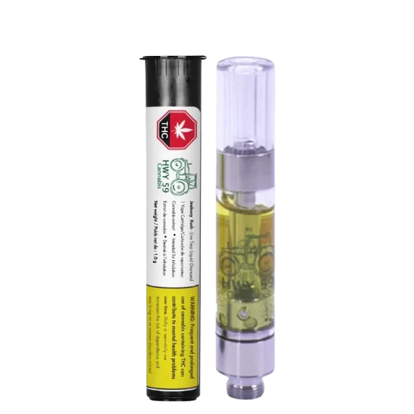HWY 59 - JEALOUSY KUSH(LIQUID DIAMONDS) 510 VAPE CART 1G