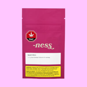 NESS – SQUISH'D BERRY 510 VAPE CART 1G