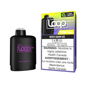 STLTH – LOOP MAX WHITE GRAPE ICE DISPOSABLE POD