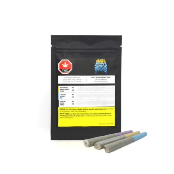 CAMPER VAN CANNABIS – HIPPY STICKS VARIETY PACK PR3X0.5G