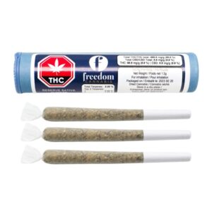 FREEDOM CANNABIS - RESERVE SATIVA SUNRISE ZURPLE PUNCH PR3X0.5G