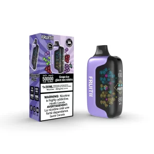 FRUITII 50K DISPOSABLE VAPE – GRAPE ICE
