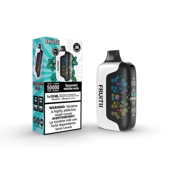 FRUITII 50K DISPOSABLE VAPE – SPEARMINT