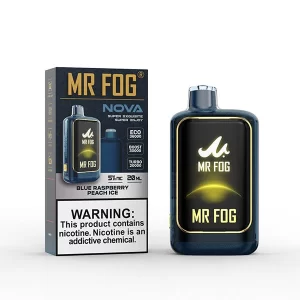 MR FOG – BLUE RASPBERRY PEACH ICE DISPOSABLE VAPE