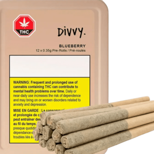 DIVVY – BLUEBERRY PR12X0.35G INDICA