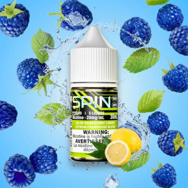 SPIN – BLUE RASPBERRY LEMON E-LIQUID SALT